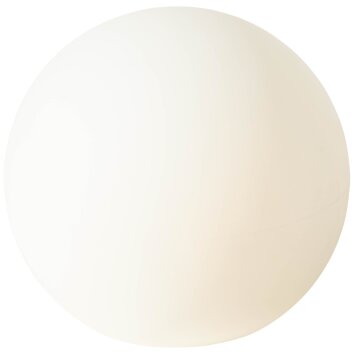 Brilliant Garden Kogellamp Wit, 1-licht