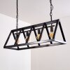Haervej Hanglamp Zwart, 4-lichts