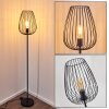 Luano Staande lamp Zwart, 1-licht