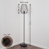 Luano Staande lamp Zwart, 1-licht