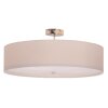 Brilliant Andria Plafondlamp Chroom, Wit, 3-lichts