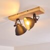 Svanfolk Plafondlamp Hout licht, 2-lichts