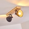 Svanfolk Plafondlamp Hout licht, 2-lichts