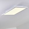 Bankura Plafondlamp LED Wit, 1-licht, Afstandsbediening, Kleurwisselaar