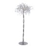 Paul Neuhaus Verlichting ICICLE Vloerlicht, Staande lamp Roestvrijstalen kleur, 5-lichts