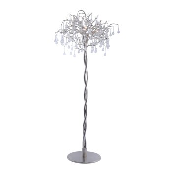 Paul Neuhaus Verlichting ICICLE Vloerlicht, Staande lamp Roestvrijstalen kleur, 5-lichts