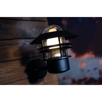 Nordlux BLOKHUS Buiten muurverlichting Zwart, 1-licht