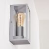 Hakkas Buiten muurverlichting Zilver, 1-licht