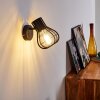 Gainesville Muurlamp Zwart, 1-licht