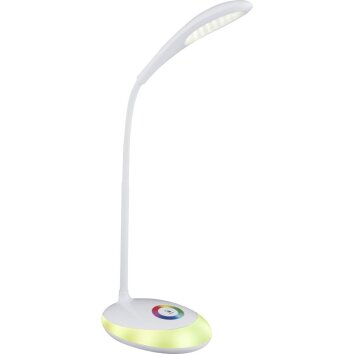 Globo MINEA Tafellamp LED Wit, 1-licht, Kleurwisselaar