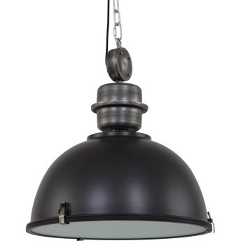 Steinhauer Hanglamp Zwart, 1-licht