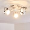 Callac Plafondlamp Wit, 3-lichts