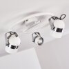 Callac Plafondlamp Wit, 3-lichts