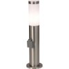 Briljante lampen Chorus Buitenlicht, Plint licht Roestvrijstalen kleur, 1-licht