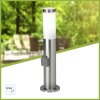Briljante lampen Chorus Buitenlicht, Plint licht Roestvrijstalen kleur, 1-licht