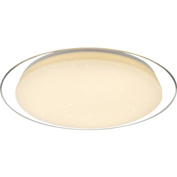 Globo Optima Plafondlamp LED Wit, 1-licht, Afstandsbediening