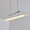Junsele Hanglamp LED Nikkel mat, 3-lichts