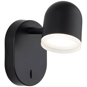 Brilliant Gretchen Spotlamp Zwart, 1-licht