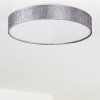 Liared Plafondlamp LED Nikkel mat, 1-licht