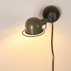 Arild Muurlamp Groen, Zilver, 1-licht