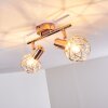 Palmira Plafondlamp Koperkleurig, 2-lichts