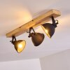 Svanfolk Plafondlamp Hout licht, 3-lichts