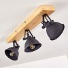 Svanfolk Plafondlamp Hout licht, 3-lichts