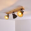 Svanfolk Plafondlamp Hout licht, 3-lichts