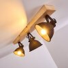 Svanfolk Plafondlamp Hout licht, 3-lichts