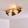 Svanfolk Plafondlamp Hout licht, 3-lichts