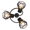 Globo CLASTRA Spotlamp Zwart, 3-lichts