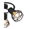 Globo CLASTRA Spotlamp Zwart, 3-lichts