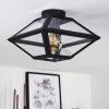 Moraira Plafondlamp Zwart, 1-licht