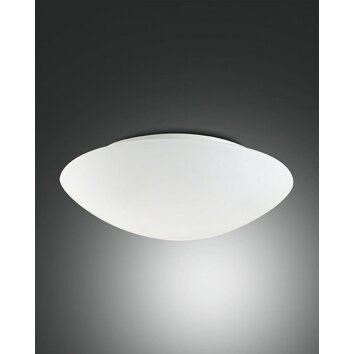 Fabas Luce PANDORA Plafondlamp Wit, 2-lichts
