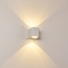 Maputo Buiten muurverlichting LED Wit, 2-lichts