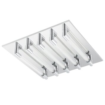 Eglo VELARDE Plafondlamp LED Chroom, 5-lichts