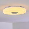 Athlone Plafondlamp LED Wit, 2-lichts, Afstandsbediening, Kleurwisselaar