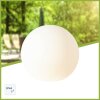 Brilliant Garden Kogellamp Wit, 1-licht