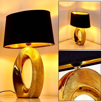 Rovio Tafellamp Goud, 1-licht