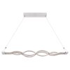Globo PILLA Hanger LED Chroom, 1-licht, Afstandsbediening