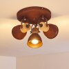 Kinzua Plafondlamp Roest, 3-lichts