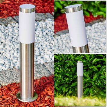 Norburg Sokkellamp roestvrij staal, 1-licht