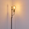 Kirehito Staande lamp Goud, Messing, Zwart, 1-licht