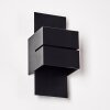 Tora Muurlamp Zwart, 1-licht