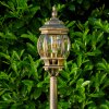 Lentua Buiten staande lamp Bruin, Goud, 1-licht