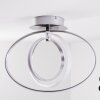 Trio CORLAND Plafondlamp LED Chroom, 1-licht