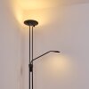 Abiqua Staande lamp LED Zwart, 2-lichts