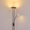 Abiqua Staande lamp LED Zwart, 2-lichts