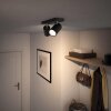 Philips Kosipo Plafondlamp Zwart, 2-lichts