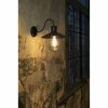 Faro Barcelona Marina Muurlamp Zwart, 1-licht